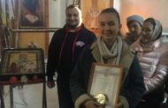 За&nbsp;прекрасные работы, с&nbsp;изображением Святителя Луки, была награждена Филиппова Василиса Андреевна.