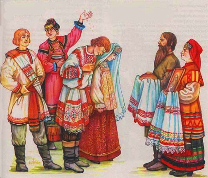 О том, как играли свадьбы на Руси