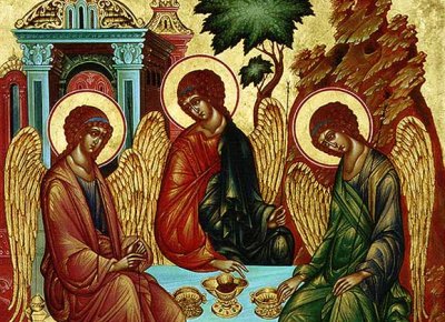 Икона Святой Троицы: полемика и суждения