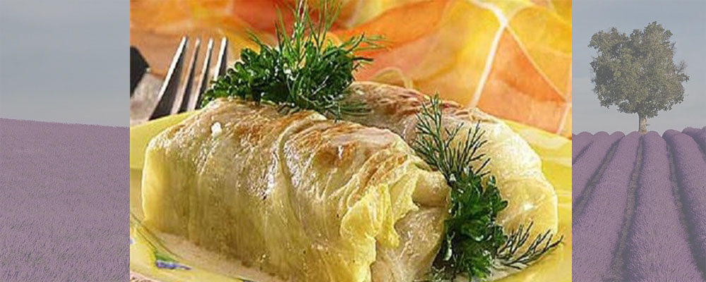 Голубцы с грибами