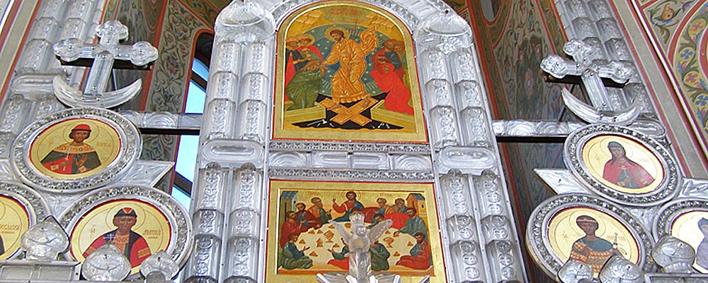 Храм с уникальным иконостасом