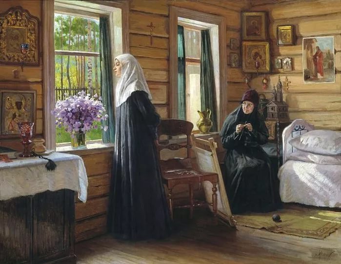 Самуил Киссин &laquo;Монахиня&raquo;