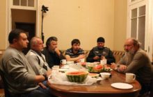 Встреча с митрополитом Марком и &laquo;Ночными волками&raquo;